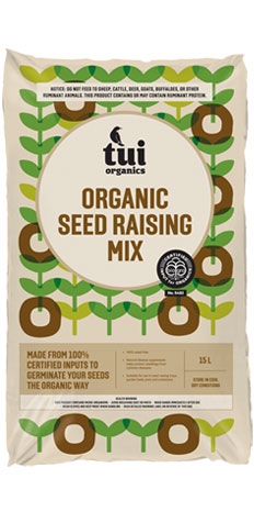 Tui ORGANIC Seed Raising mix 15 litre bag