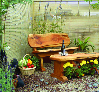 Courtyard garden